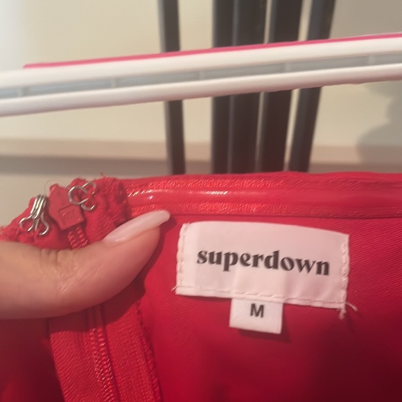 Strapless maxi dress size M red - Picture 6 of 7